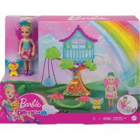 Mattel Barbie Chelsea s domkem na stromě herní set 2