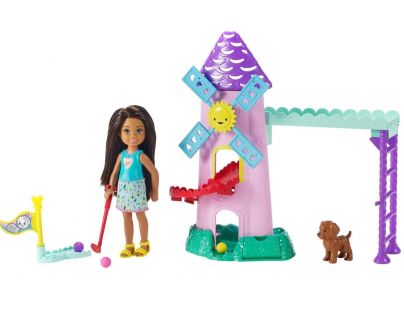 Mattel Barbie Chelsea s doplňky větrný mlýn