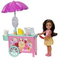Mattel Barbie Chelsea s doplňky Zmrzlinový vozík 2
