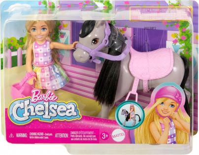 Mattel Barbie Chelsea s poníkem