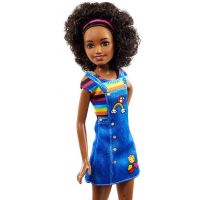 Mattel Barbie Chůva Černoška v šatech 2