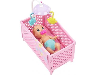 Mattel Barbie Chůva Herní set postýlka