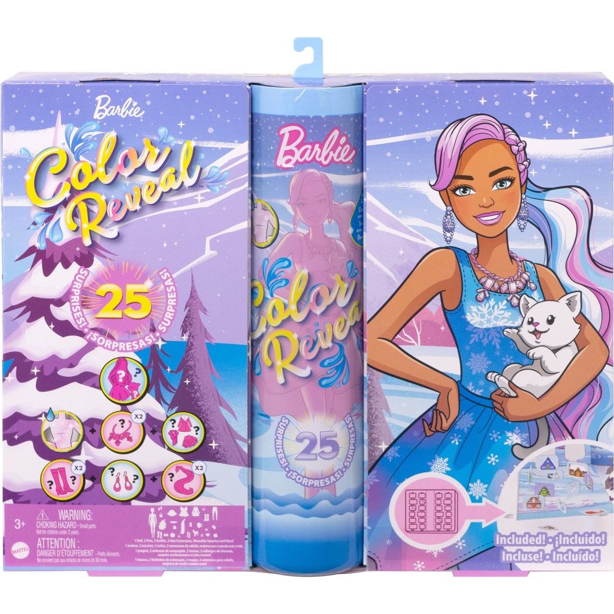 Mattel Barbie Color Reveal adventní kalendář 4KIDS.cz