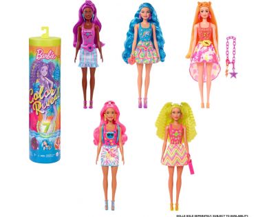Mattel Barbie Color Reveal Barbie neonová batika
