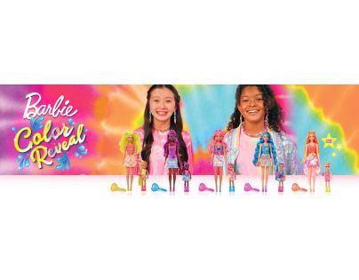 Mattel Barbie Color Reveal Barbie neonová batika