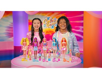 Mattel Barbie Color Reveal Barbie neonová batika