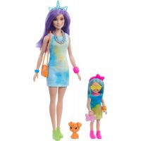 Mattel Barbie Color Reveal neonová batika Dárkový Set 4