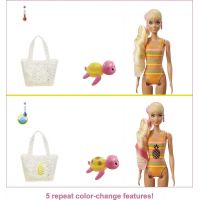 Mattel Barbie Color Reveal Panenka Pěna plná zábavy Ananas 3