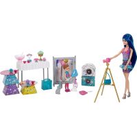 Mattel Barbie Color Reveal vánoční herní set 4