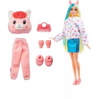 Mattel Barbie Cutie Reveal zima panenka série 4 lama 3