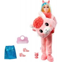 Mattel Barbie Cutie Reveal zima panenka série 4 lama 2