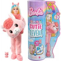 Mattel Barbie Cutie Reveal zima panenka série 4 lama
