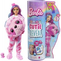 Mattel Barbie Cutie Reveal zima panenka série 4 lenochod