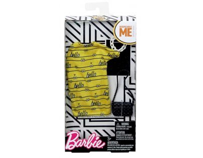 Mattel Barbie Despicable Me Tématické oblečky a doplňky FKR73