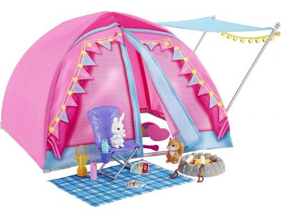 Mattel Barbie Doll House Adventure stan s 2 panenkami a doplňky