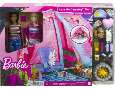 Mattel Barbie Doll House Adventure stan s 2 panenkami a doplňky