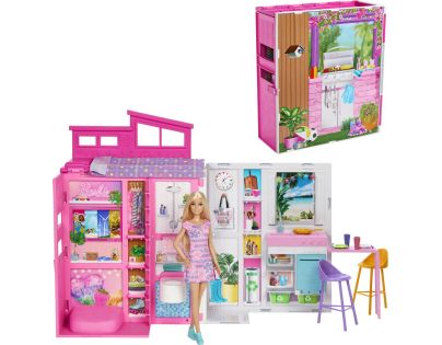 Mattel Barbie Domek s panenkou - Poškozený obal