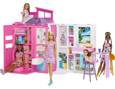 Mattel Barbie Domek s panenkou - Poškozený obal