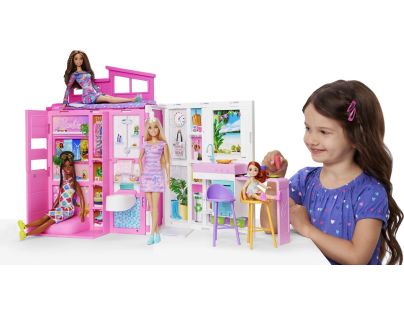 Mattel Barbie Domek s panenkou - Poškozený obal