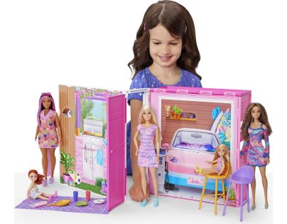 Mattel Barbie Domek s panenkou - Poškozený obal