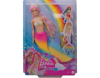 Mattel Barbie duhová mořská panna - Poškozený obal