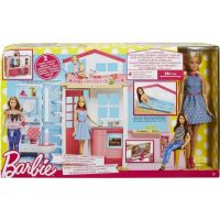 Mattel Barbie dům 2v1 a panenka 5