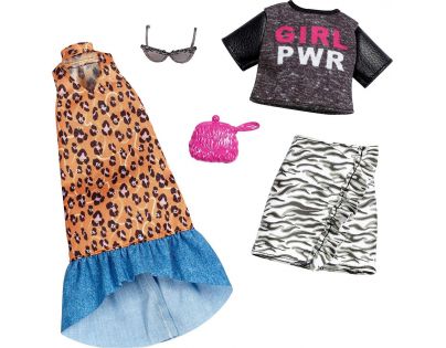Mattel Barbie Dvoudílný set oblečení FXJ65