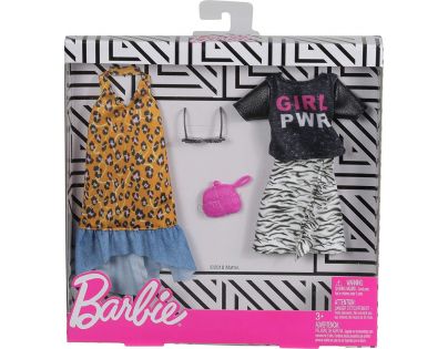 Mattel Barbie Dvoudílný set oblečení FXJ65