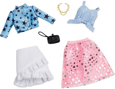 Mattel Barbie Dvoudílný set oblečení FXJ66