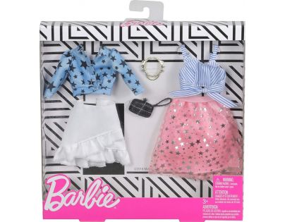 Mattel Barbie Dvoudílný set oblečení FXJ66