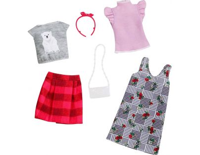 Mattel Barbie Dvoudílný set oblečení FXJ67