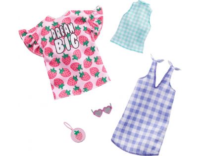 Mattel Barbie Dvoudílný set oblečení GHX61