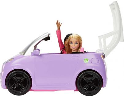 Mattel Barbie Elektromobil 2 v 1 fialový