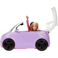 Mattel Barbie Elektromobil 2 v 1 fialový 2