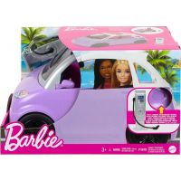 Mattel Barbie Elektromobil 2 v 1 fialový 6