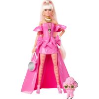 Mattel Barbie Extra módní panenka růžový look