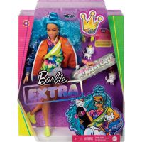 Mattel Barbie extra s modrým afro účesem 2