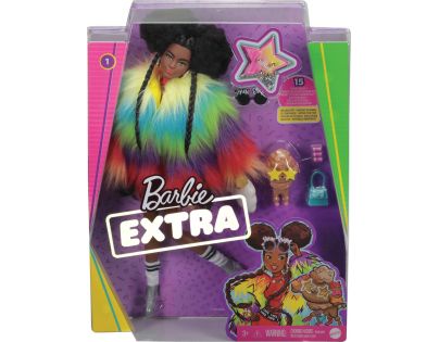 Mattel Barbie Extra v pláštěnce