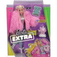 Mattel Barbie Extra v růžové bundě 3