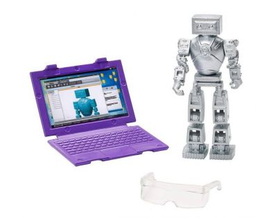 Mattel Barbie inženýrka robotiky Fialové vlasy