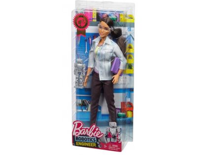Mattel Barbie inženýrka robotiky Hnědé vlasy