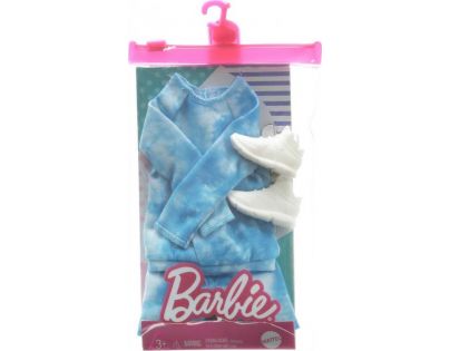 Mattel Barbie Ken oblečky 30 cm Modré triko dlouhý rukáv