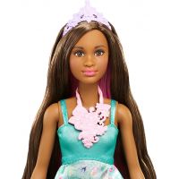 Mattel Barbie kouzelné barevné vlasy brunetka 3