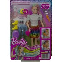 Mattel Barbie Leopardí panenka s duhovými vlasy a doplňky 6