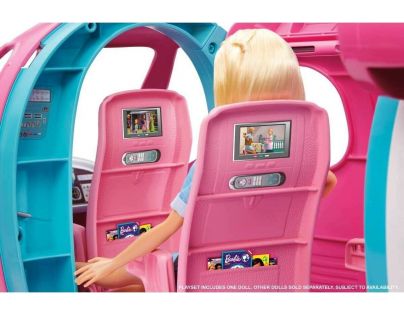 Mattel Barbie letadlo snů s pilotkou