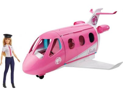 Mattel Barbie letadlo snů s pilotkou
