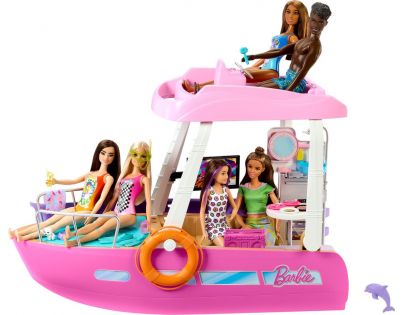 Mattel Barbie Loď snů se skluzavkou