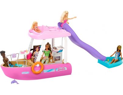 Mattel Barbie Loď snů se skluzavkou