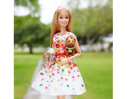 Mattel Barbie Look Květinové šaty