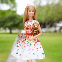 Mattel Barbie Look Květinové šaty 3